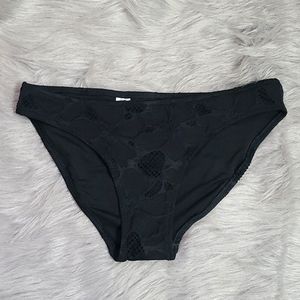 Aerie Black Bikini Bottoms